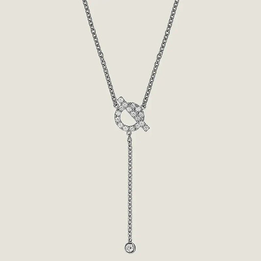 ¡®Lume Jewelry¡¯FINESSE SILVER DIAMOND NECKLACE