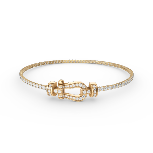 Lume Jewelry「FORCE ホースシュー ダイヤモンド テニスブレスレット」