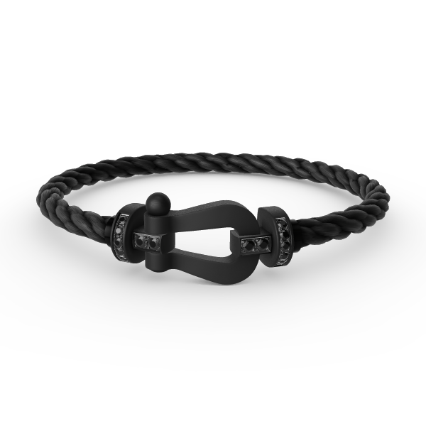 Lume Jewelry「フォース ラージ シリーズ」ホースシュー ブラックサムライ ブレスレット