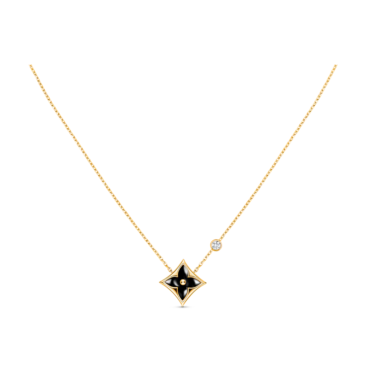 Lume Jewelry スターブラックMOPネックレス