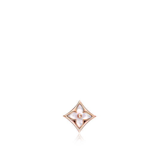 「Lume Jewelry」STAR MOP ピンクゴールドピアス