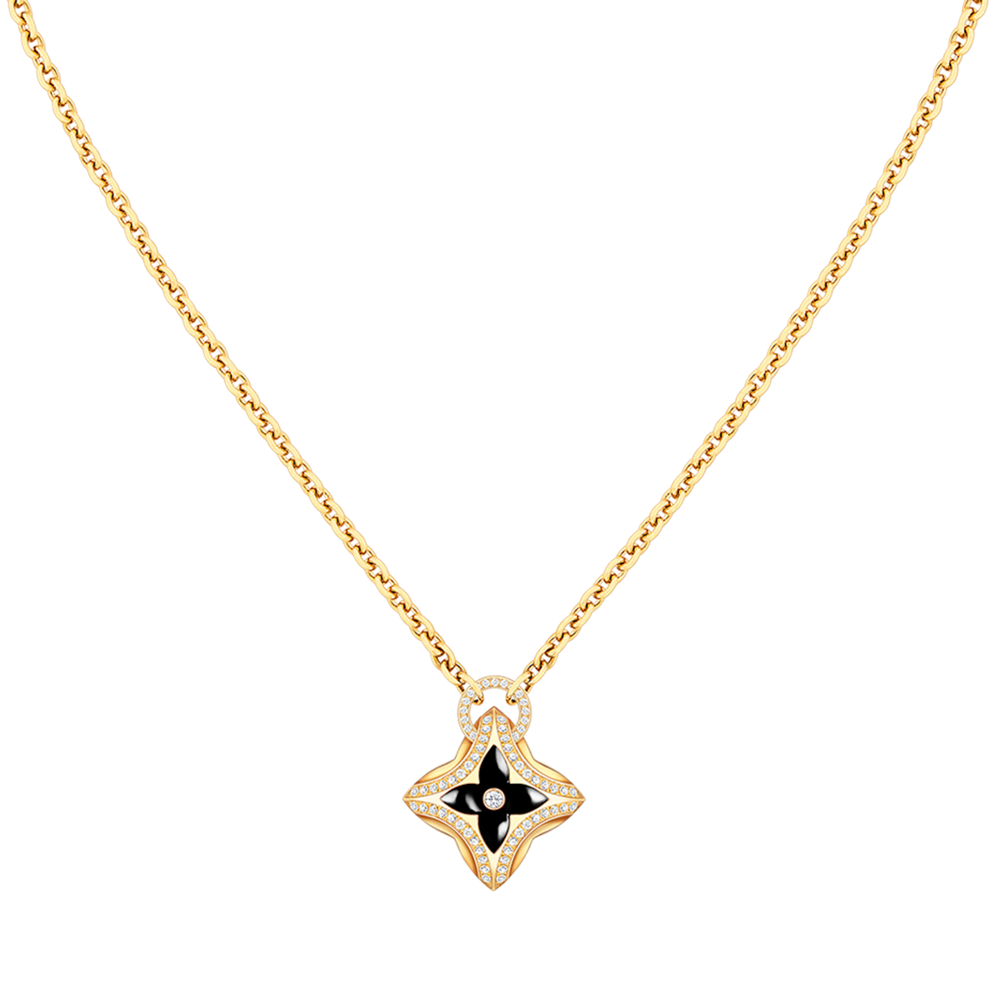 Lume Jewelry 「スターペンダント ピンクゴールド ダイヤモンドネックレス」