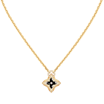 Lume Jewelry 「スターペンダント ピンクゴールド ダイヤモンドネックレス」