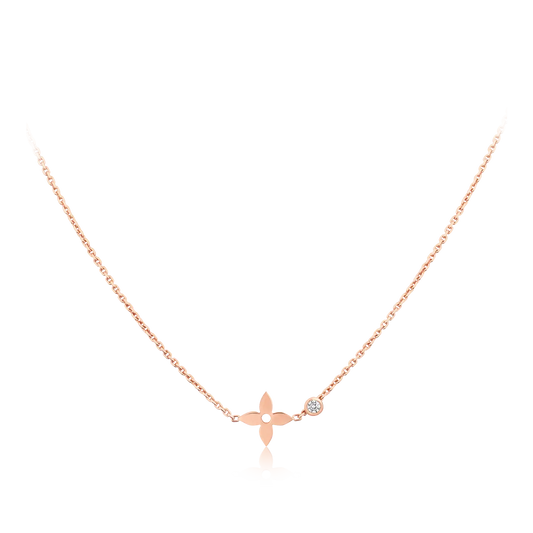 ¡®Lume Jewelry¡¯BLOSSOM PENDANT PINK GOLD AND DIAMOND