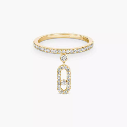 [Lume Jewelry]Move Uno Diamond Ring