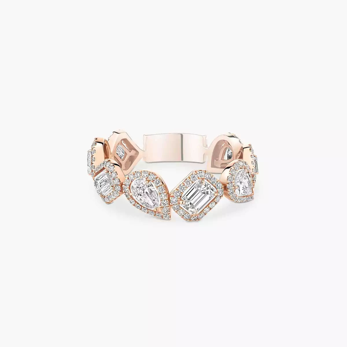 [Lume Jewelry]Diamond Wedding Ring My Twin