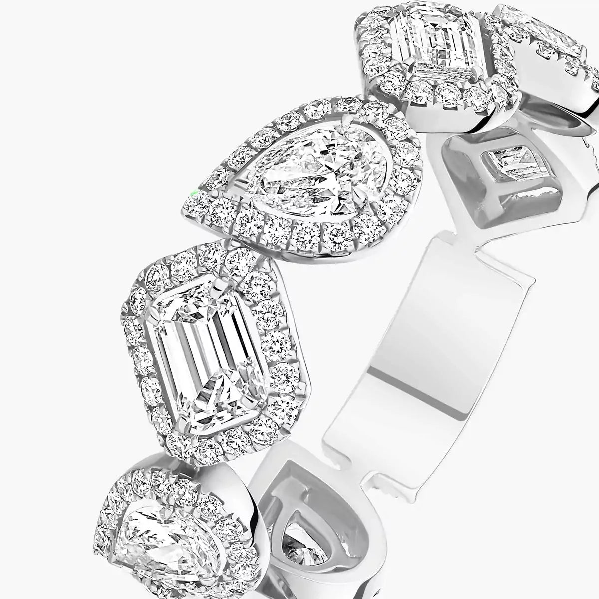 [Lume Jewelry]Diamond Wedding Ring My Twin