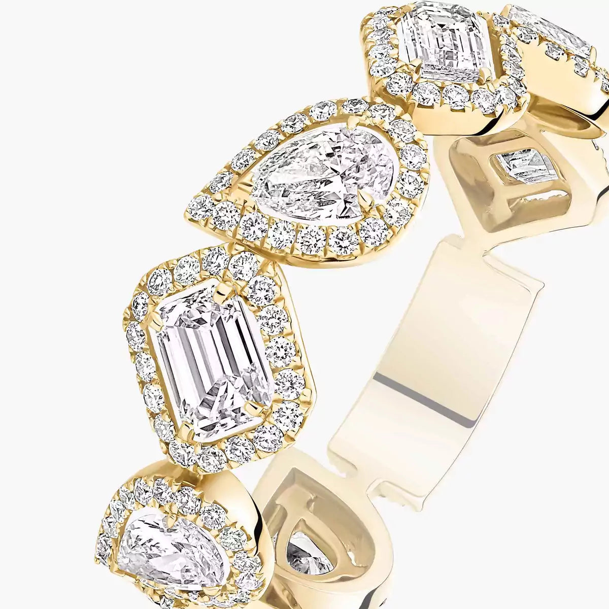 [Lume Jewelry]Diamond Wedding Ring My Twin