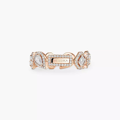 [Lume Jewelry]Diamond Wedding Ring My Twin
