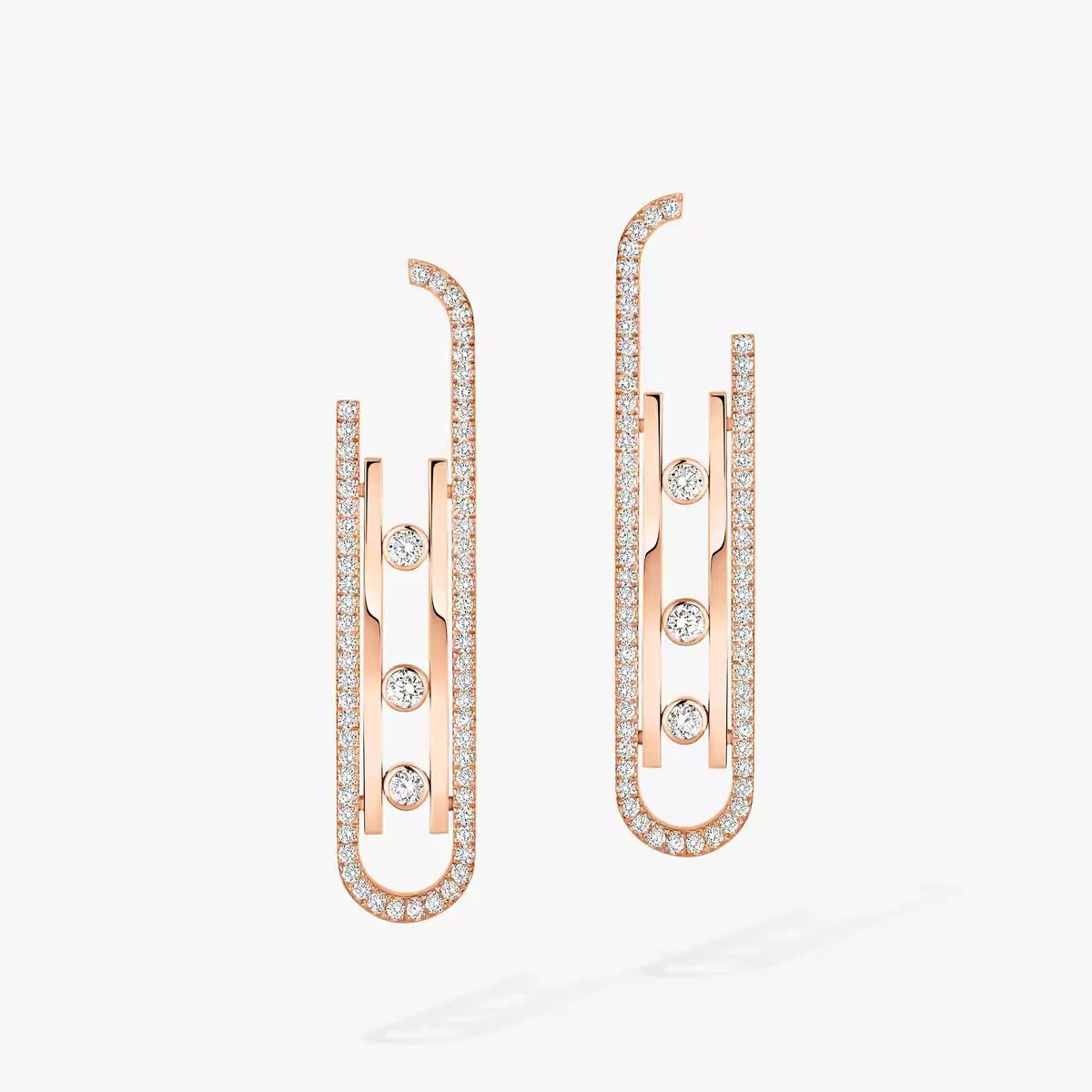 [Lume Jewelry]Diamond Pendant Earrings Move 10Th