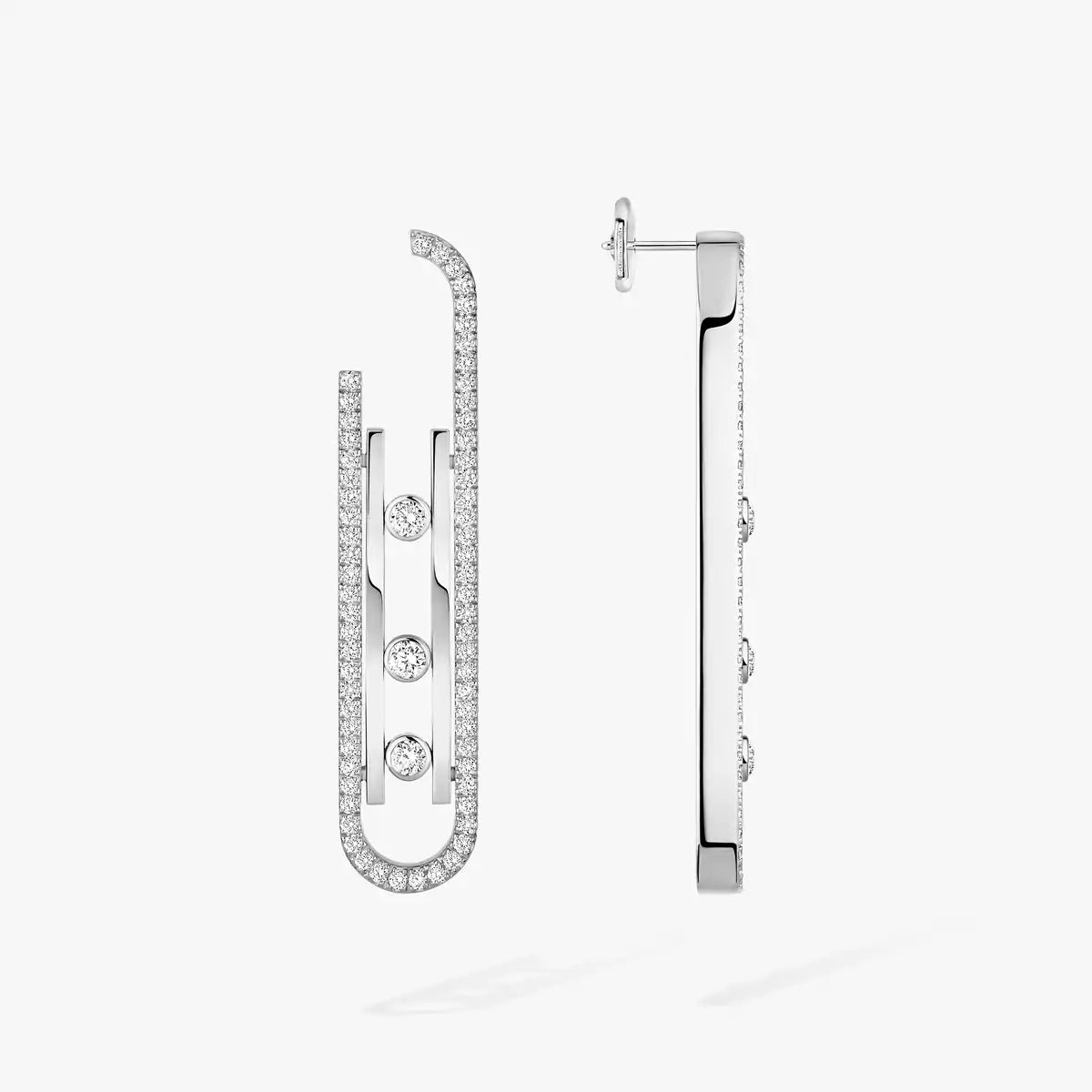 [Lume Jewelry]Diamond Pendant Earrings Move 10Th