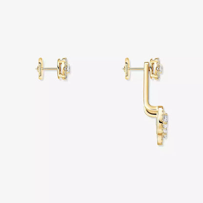 [Lume Jewelry] My Twin Trio  Diamond Earrings