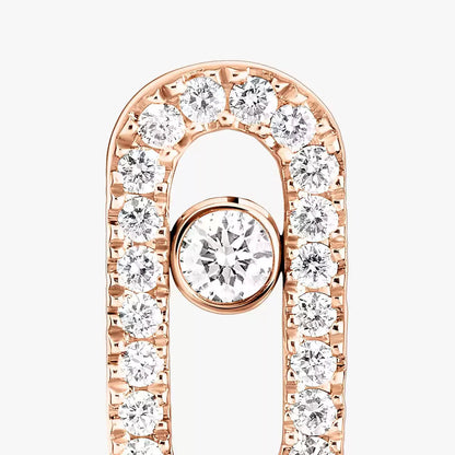 [Lume Jewelry]Move Uno Diamond Earrings