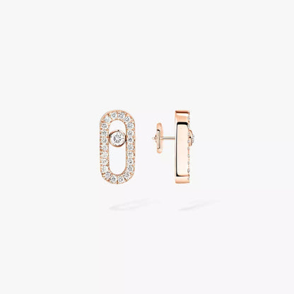 [Lume Jewelry]Move Uno Diamond Earrings
