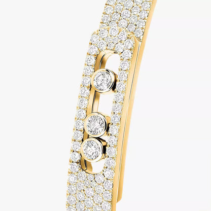 [Lume Jewelry]Move Noa Full Pavé Diamond Bangle Bracelet