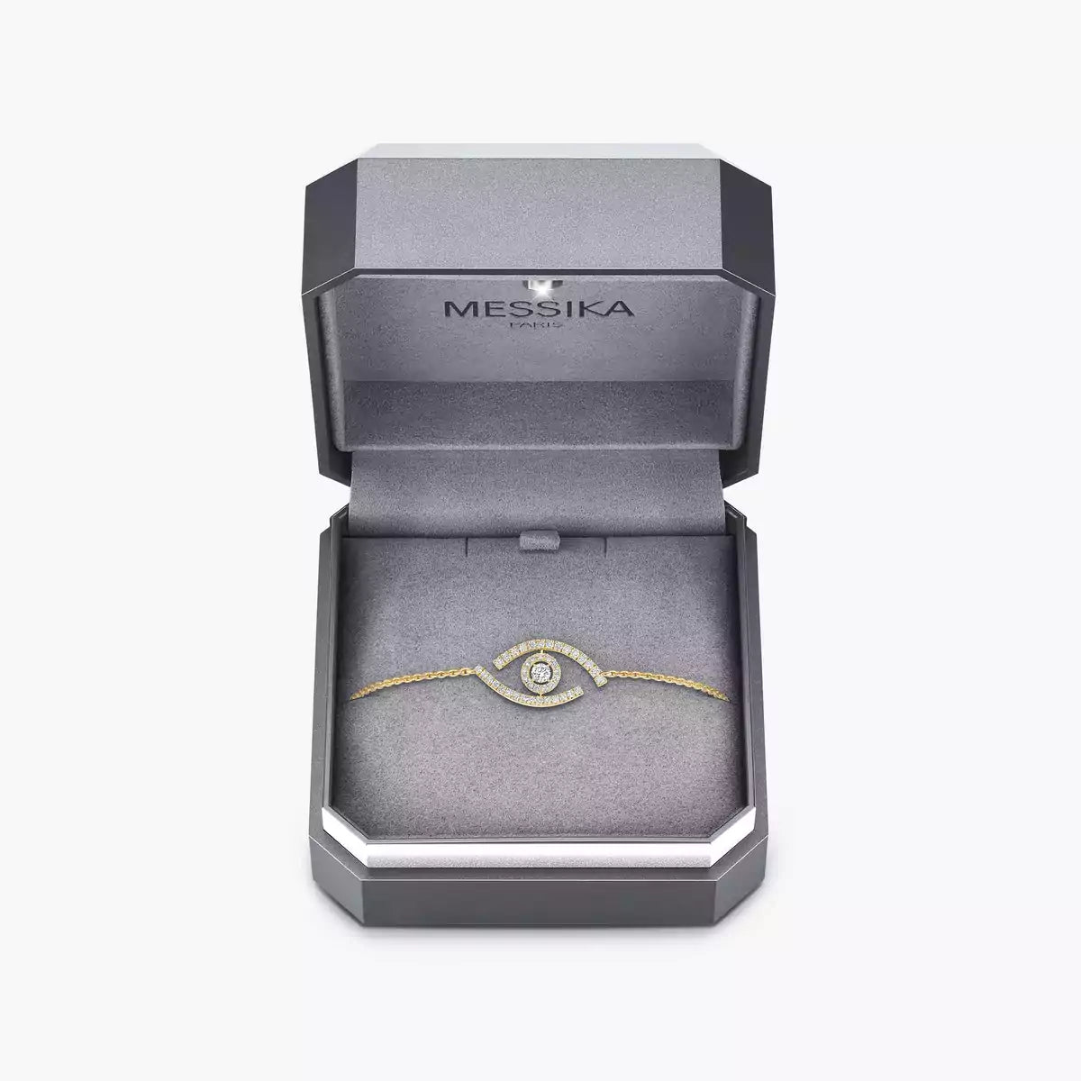 [Lume Jewelry]Lucky Eye Pave-Set Diamond Bracelet