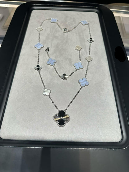[¡®Lume Jewelry¡¯] 25 NEW CLOVER 15 MOTIFS パープルカルセドニー