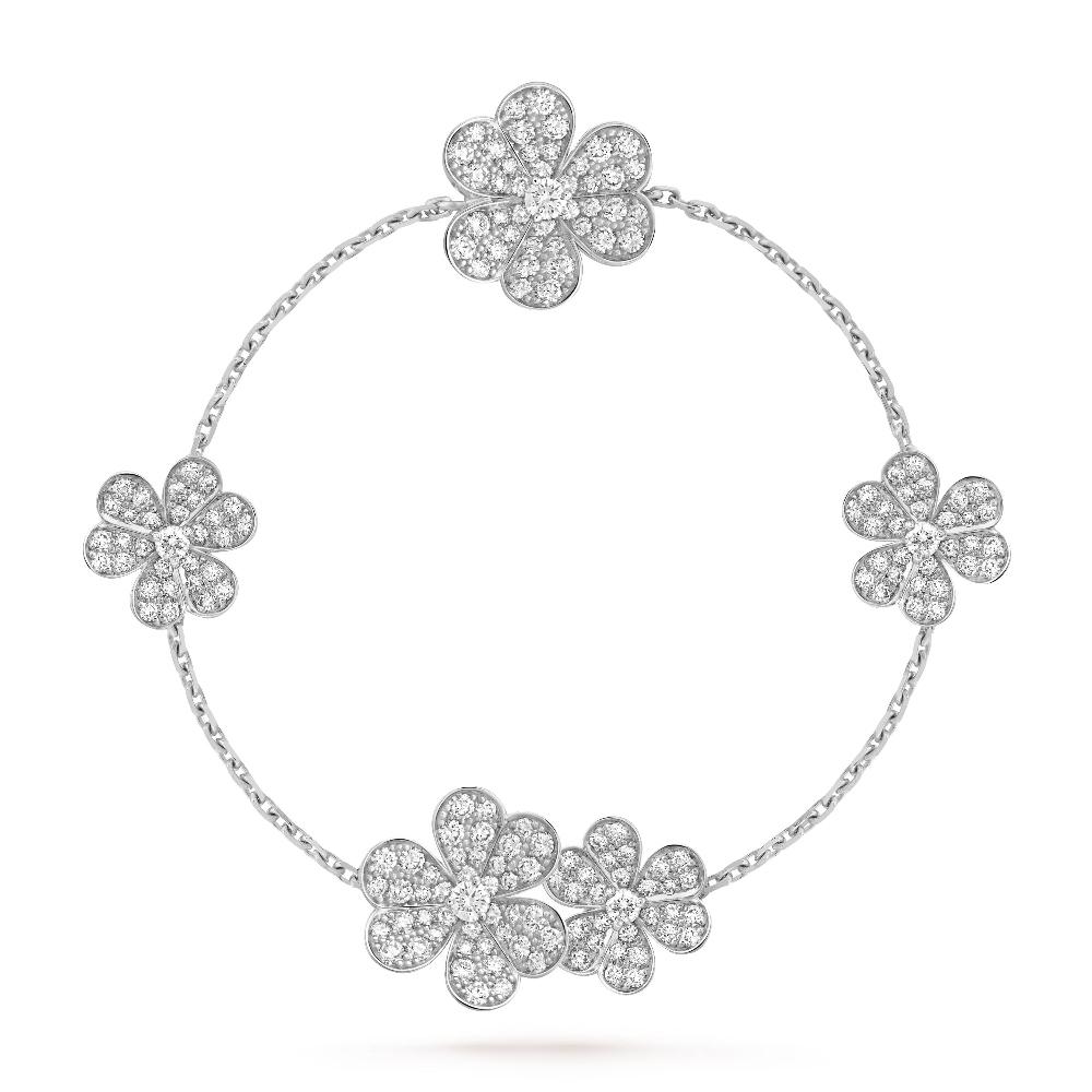 Lume Jewelry 「FRIVOLE SILVER 5 FLOWERS ブレスレット」