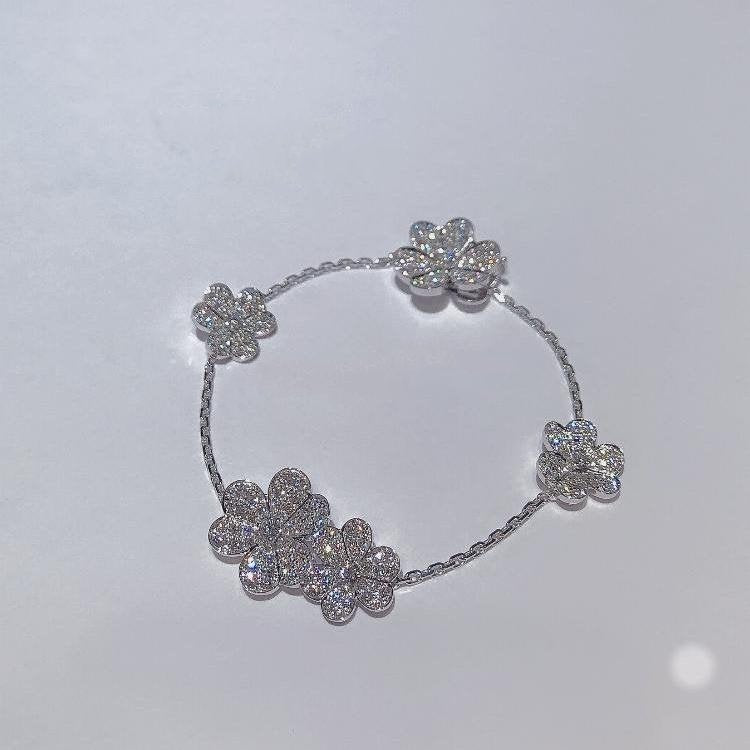 Lume Jewelry 「FRIVOLE SILVER 5 FLOWERS ブレスレット」