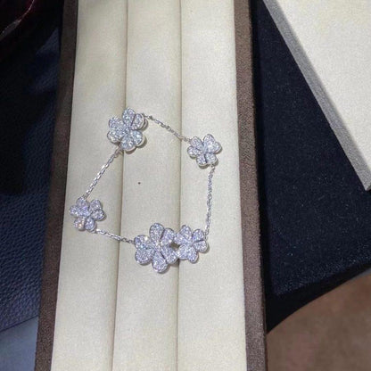 Lume Jewelry 「FRIVOLE SILVER 5 FLOWERS ブレスレット」