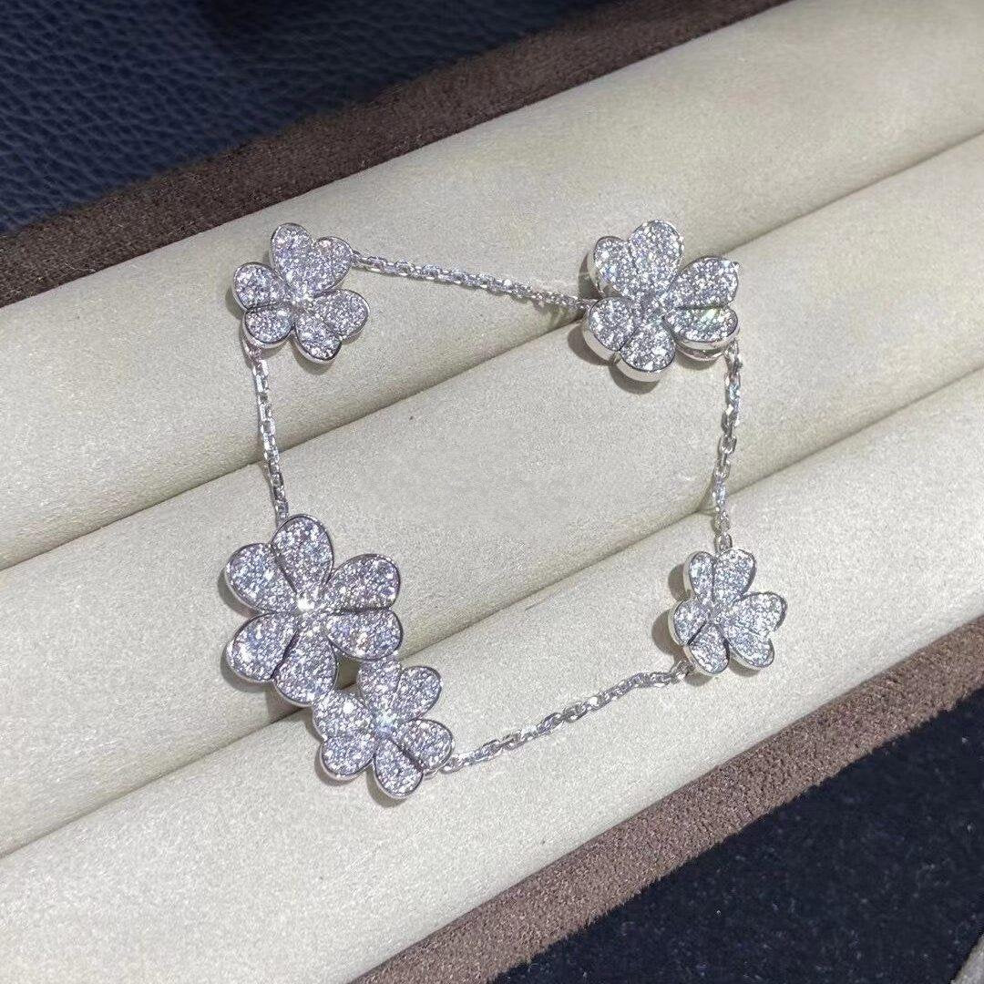 Lume Jewelry 「FRIVOLE SILVER 5 FLOWERS ブレスレット」