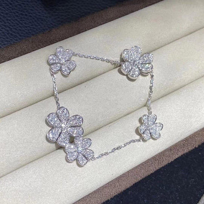 Lume Jewelry 「FRIVOLE SILVER 5 FLOWERS ブレスレット」