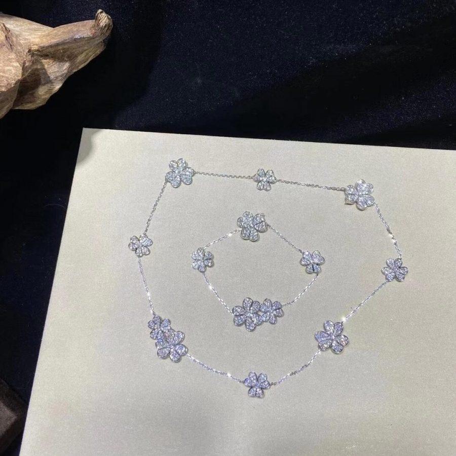 Lume Jewelry 「FRIVOLE SILVER 5 FLOWERS ブレスレット」