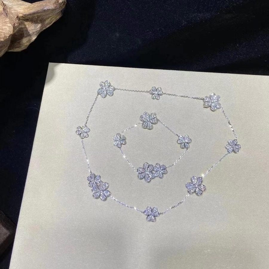 Lume Jewelry 「FRIVOLE SILVER 5 FLOWERS ブレスレット」