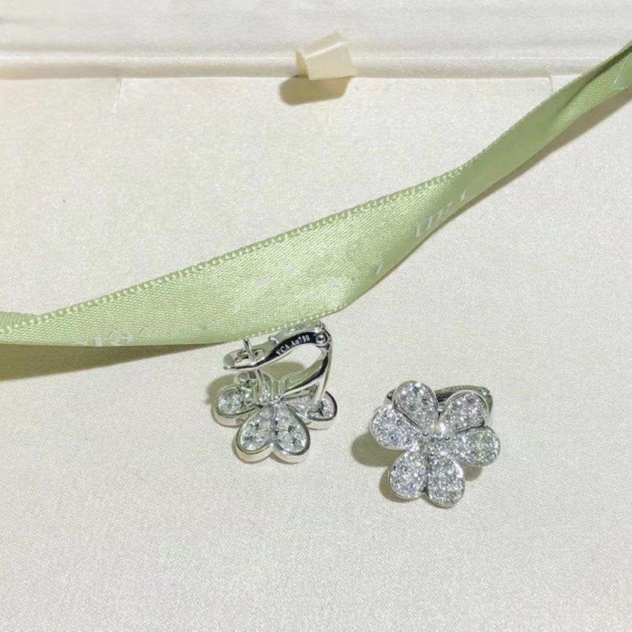 『Lume Jewelry』フリヴォル シルバー フラワー ダイヤモンド ピアス