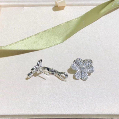 『Lume Jewelry』フリヴォル シルバー フラワー ダイヤモンド ピアス