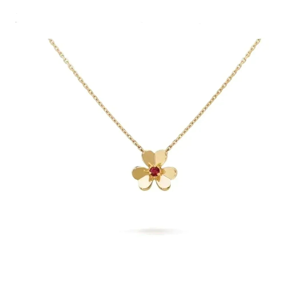 Lume Jewelry フリヴォル ゴールド フラワーネックレス