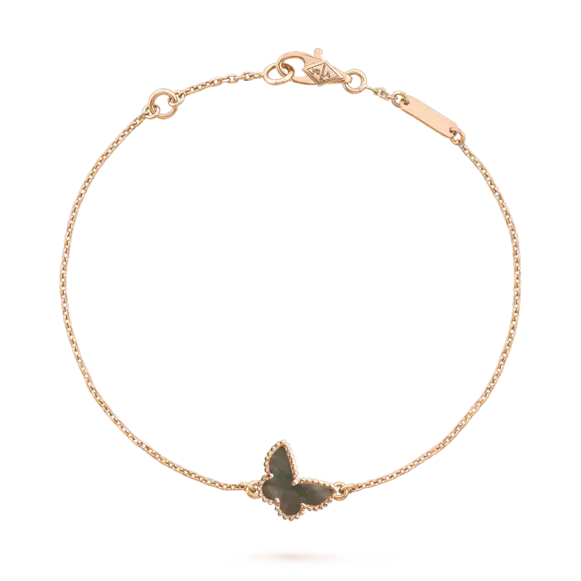 Lume Jewelry オニキス バタフライブレスレット