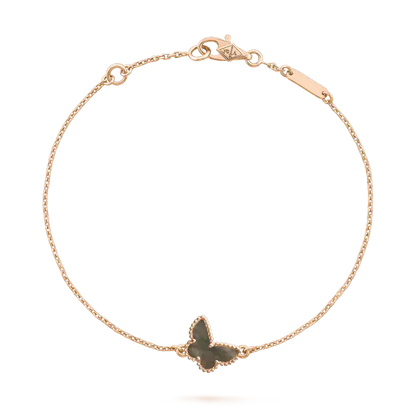 Lume Jewelry オニキス バタフライブレスレット