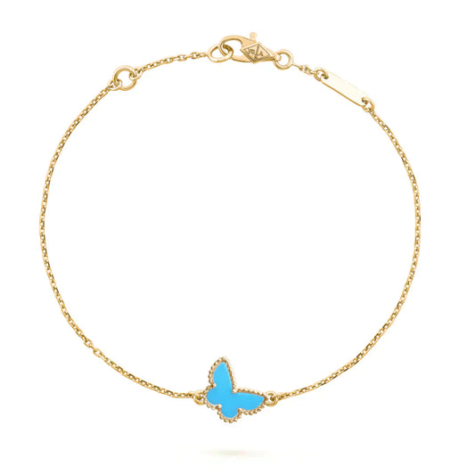 Lume Jewelry バタフライ ターコイズ バタフライ ブレスレット