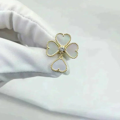 Lume Jewelry SWEET CLOVER WHITE MOP リング
