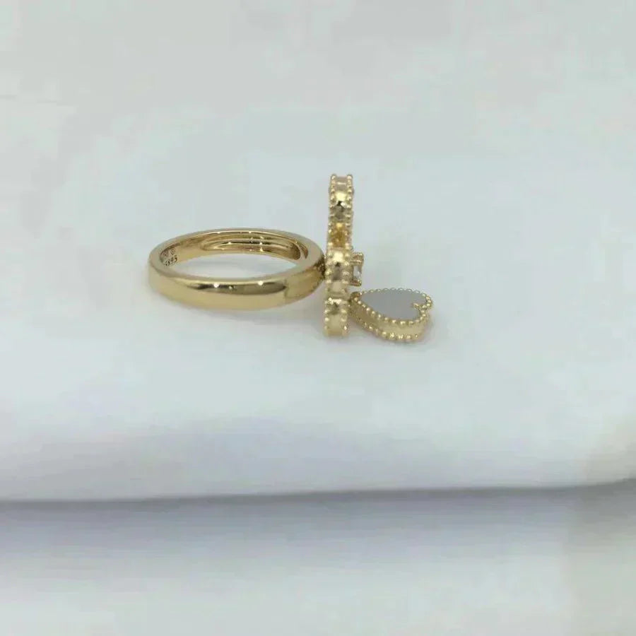 Lume Jewelry SWEET CLOVER WHITE MOP リング