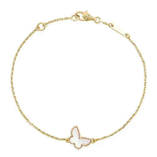 Lume Jewelry「バタフライ ダークマザーオブパール バタフライブレスレット」