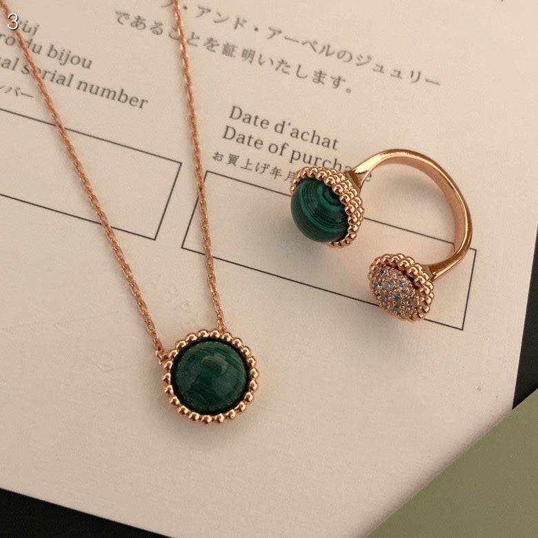 「Lume Jewelry」ペルレ クルール ダイヤモンド ローズゴールド アントレ レ ドア リング