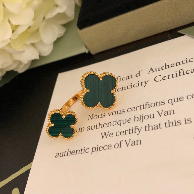 Lume Jewelry クローバー アントレ レ ドア リング