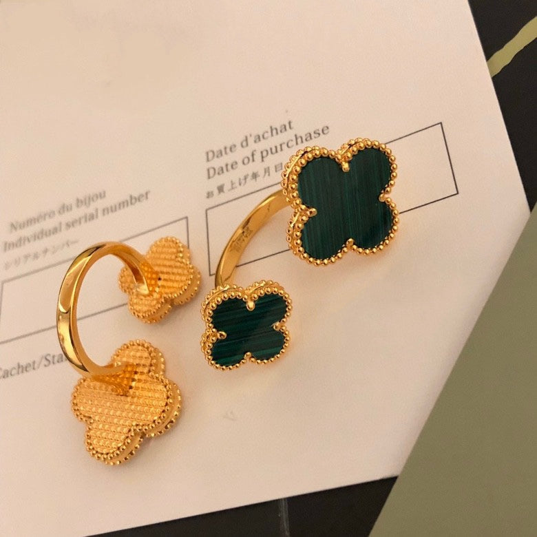 Lume Jewelry クローバー アントレ レ ドア リング