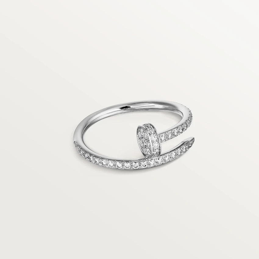 「ルーンジュエリー」ジュステ リング 1.8mm シルバー ダイヤモンド