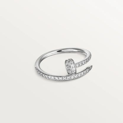 「ルーンジュエリー」ジュステ リング 1.8mm シルバー ダイヤモンド